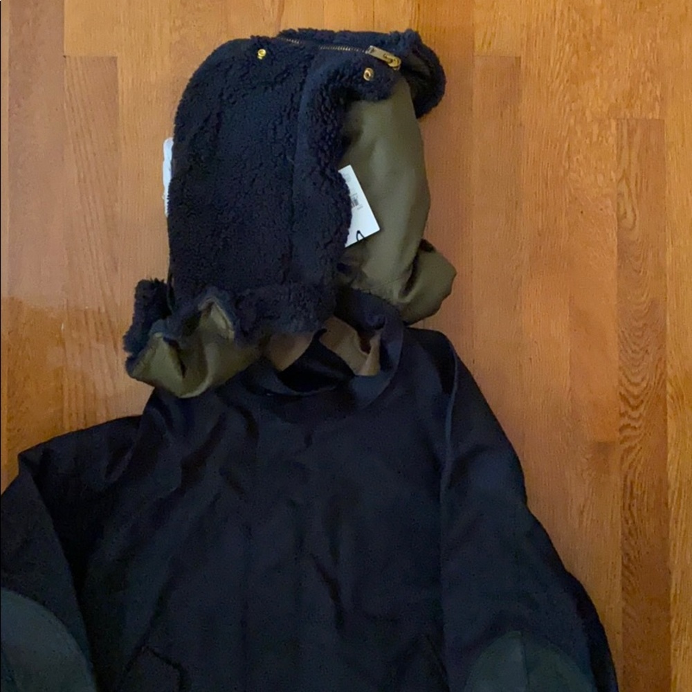 Brand New: Coach Faux Shearling Twill Jacket - Picture 7 of 10
